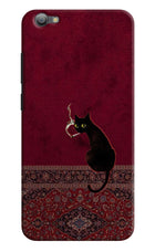 Midnight Cat Vivo V5/V5s Hard Case Back Cover by Casekaro