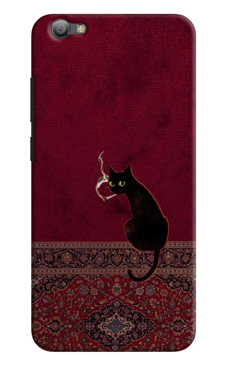 Midnight Cat Vivo V5/V5s Back Cover, Hard case