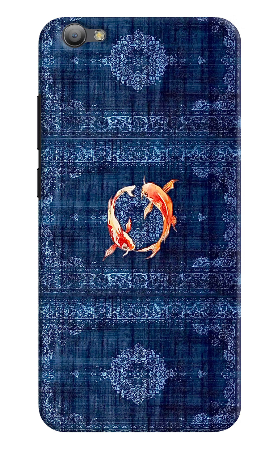 Koi Blue Vivo V5/V5s Back Cover, Hard case