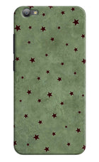 Green Stars Vivo V5/V5s Hard Case Back Cover by Casekaro