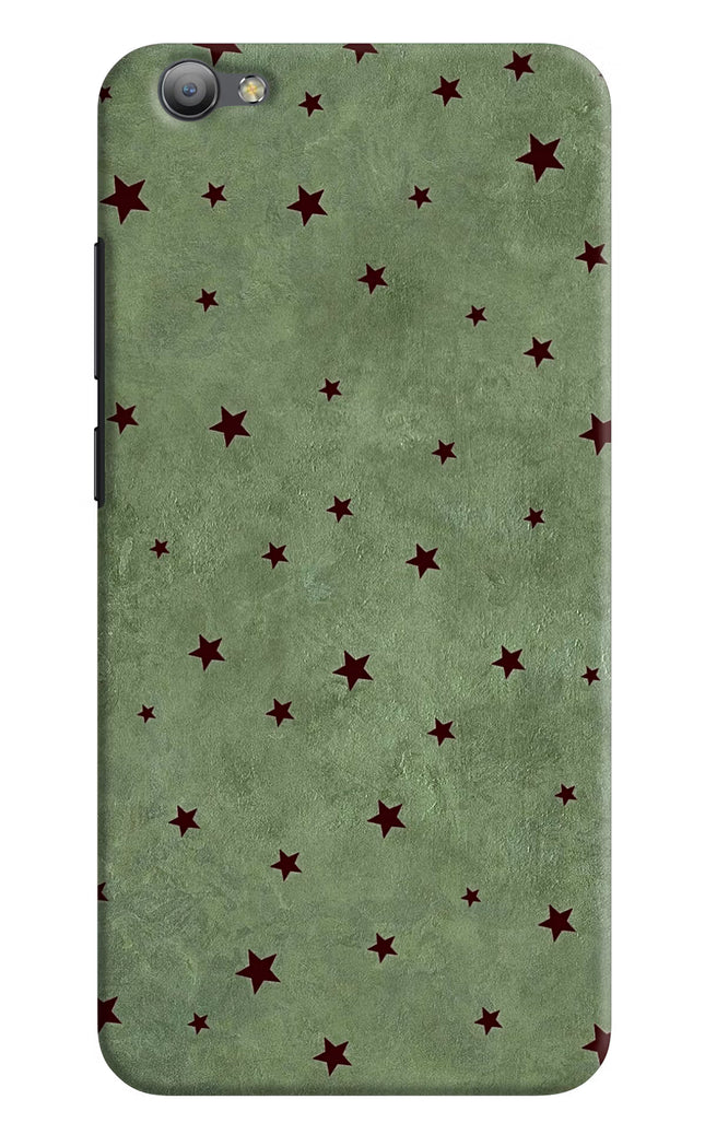 Green Stars Vivo V5/V5s Hard Case Back Cover by Casekaro