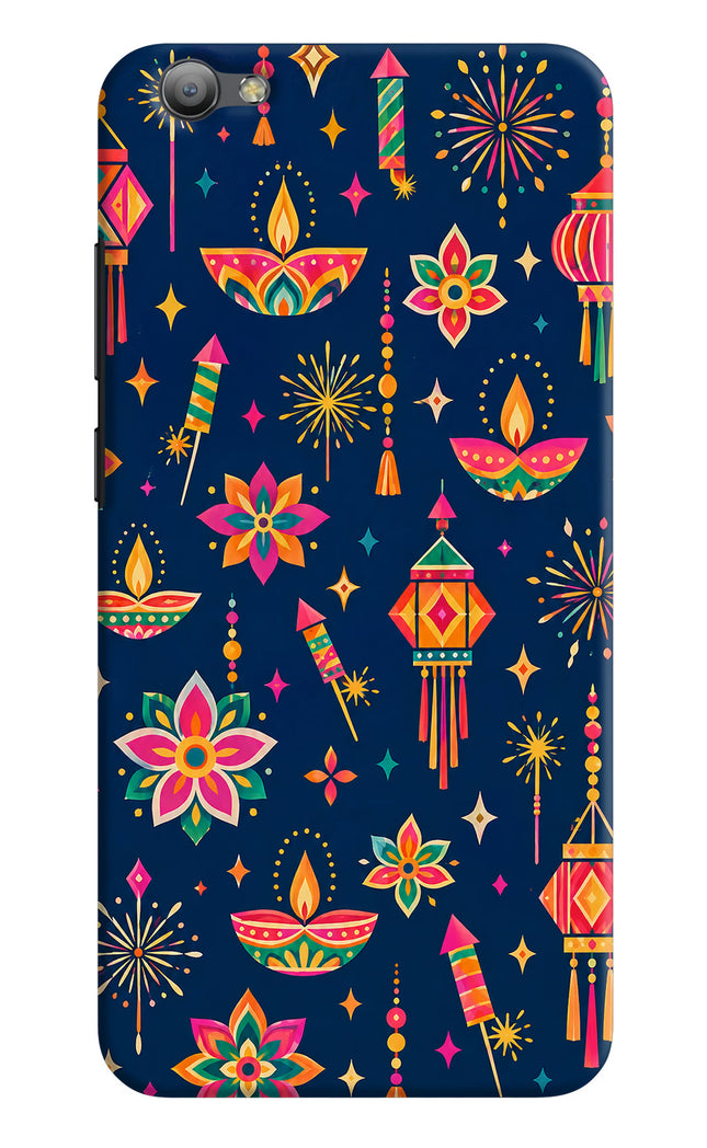 Festive Pop Vivo V5/V5s Hard Case Back Cover by Casekaro