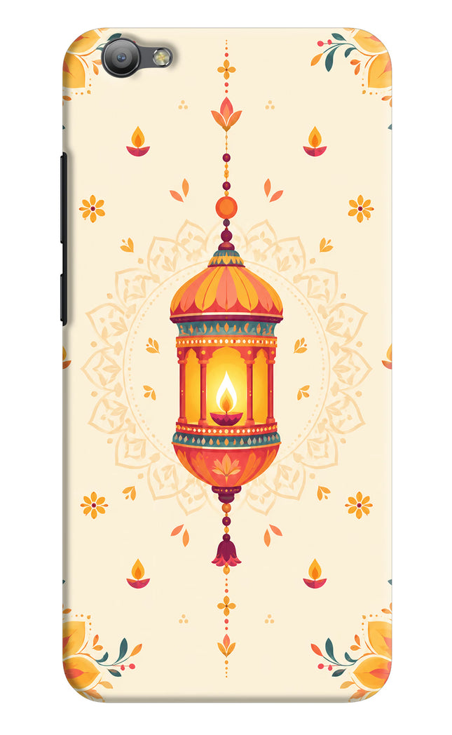 Golden Lantern Vivo V5/V5s Hard Case Back Cover by Casekaro