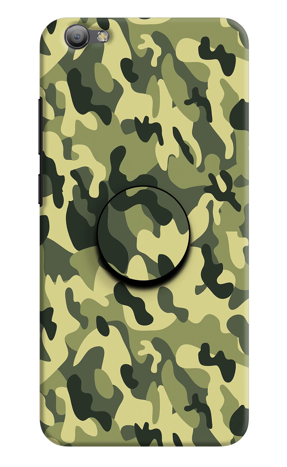 Camouflage Vivo V5/V5s Pop Case by Casekaro