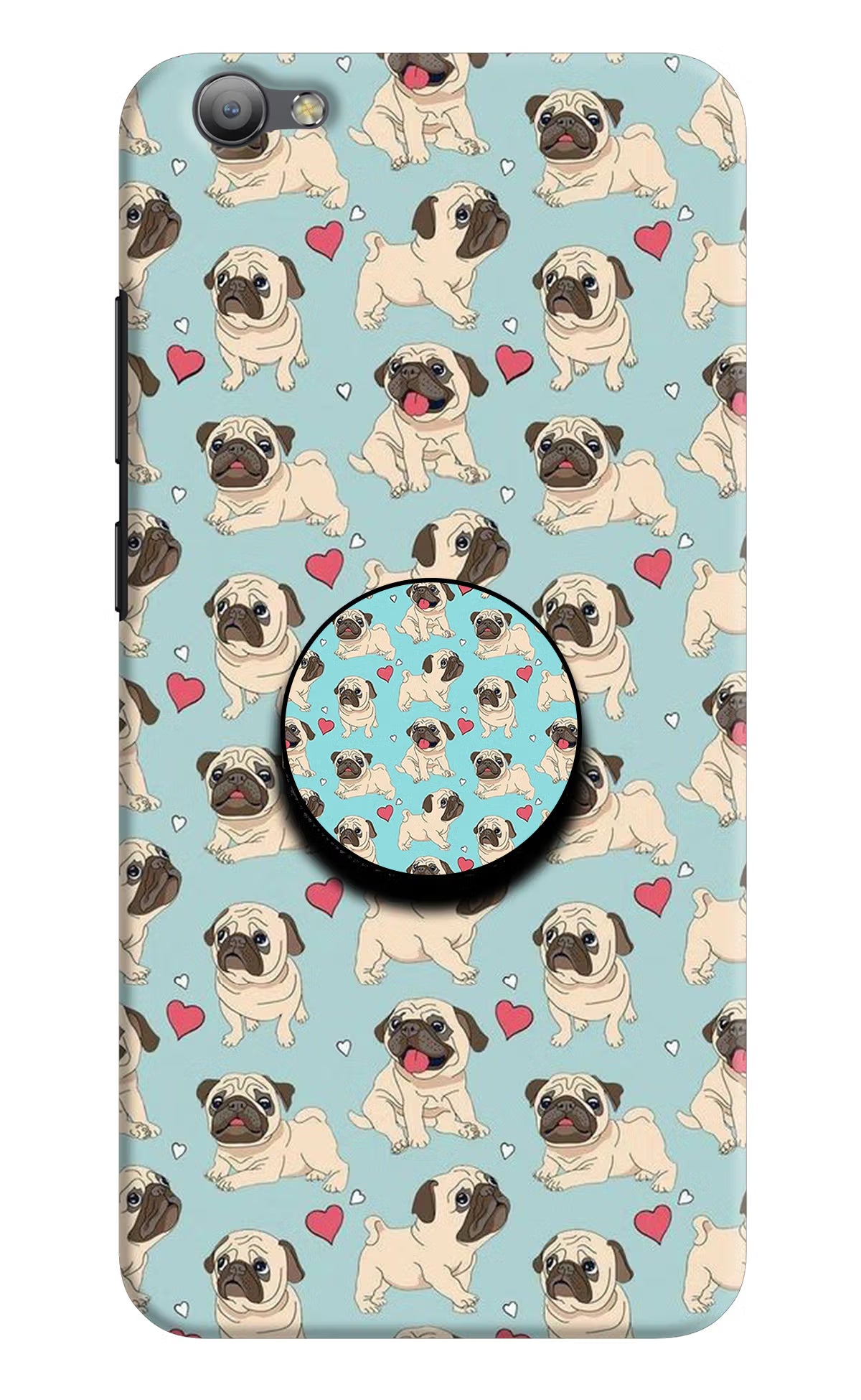 Pug Dog Vivo V5/V5s Pop Case by Casekaro