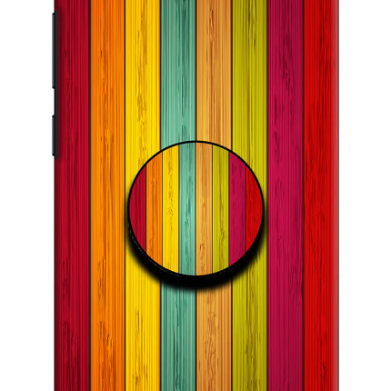 Multicolor Wooden Vivo V5/V5s Pop Case by Casekaro
