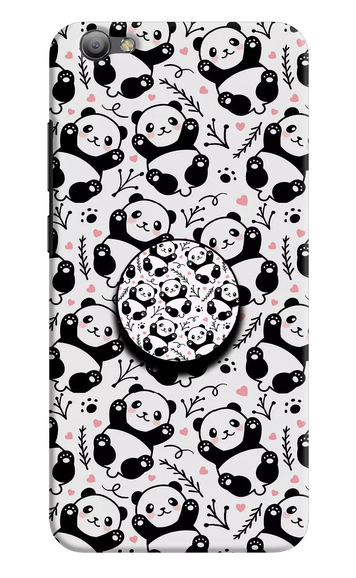 Cute Panda Vivo V5/V5s Pop Case by Casekaro