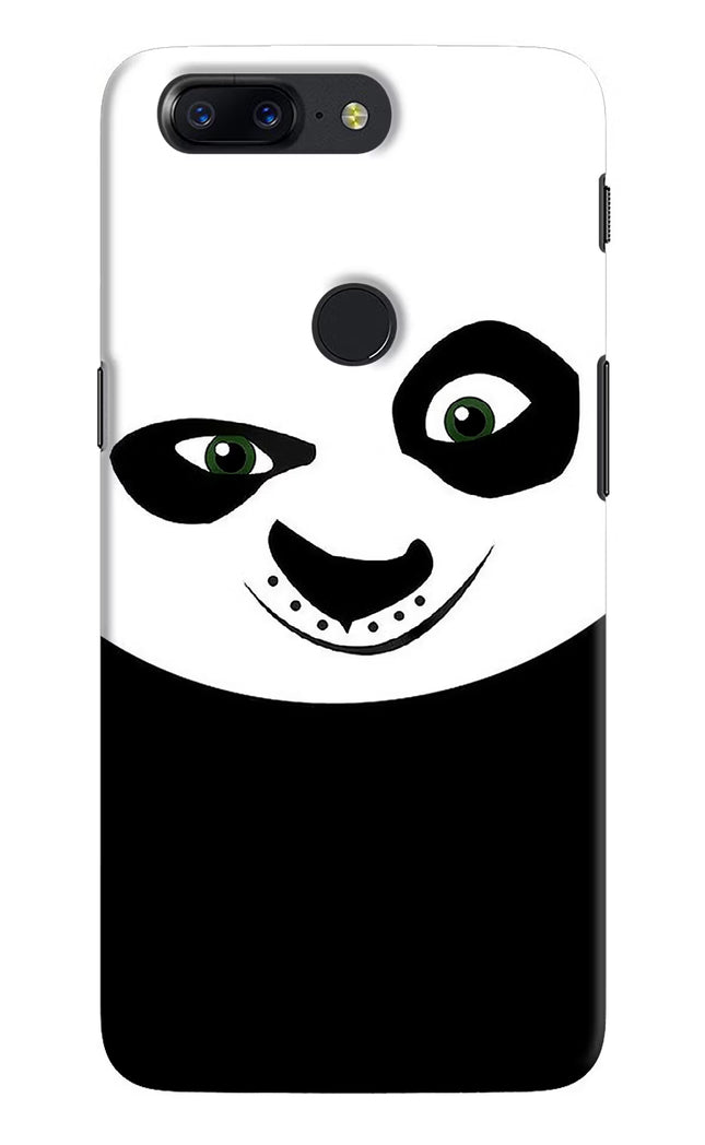 Panda Oneplus 5T Hard Case Back Cover by Casekaro