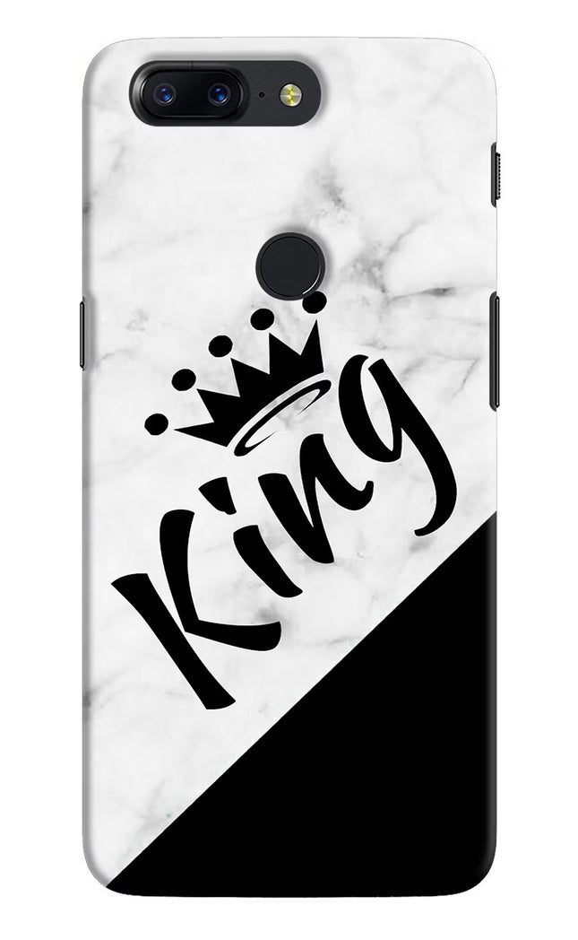 King Oneplus 5T Hard Case Back Cover by Casekaro