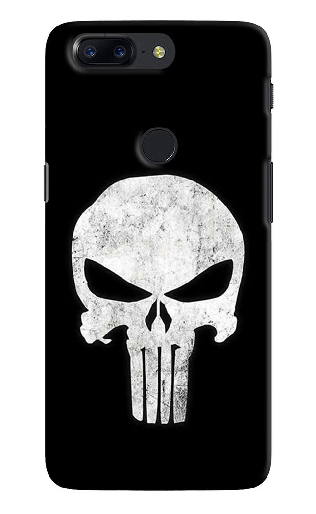 Punisher Skull Oneplus 5T Hard Case Back Cover by Casekaro