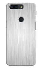 Wooden Grey Texture Oneplus 5T Hard Case Back Cover by Casekaro