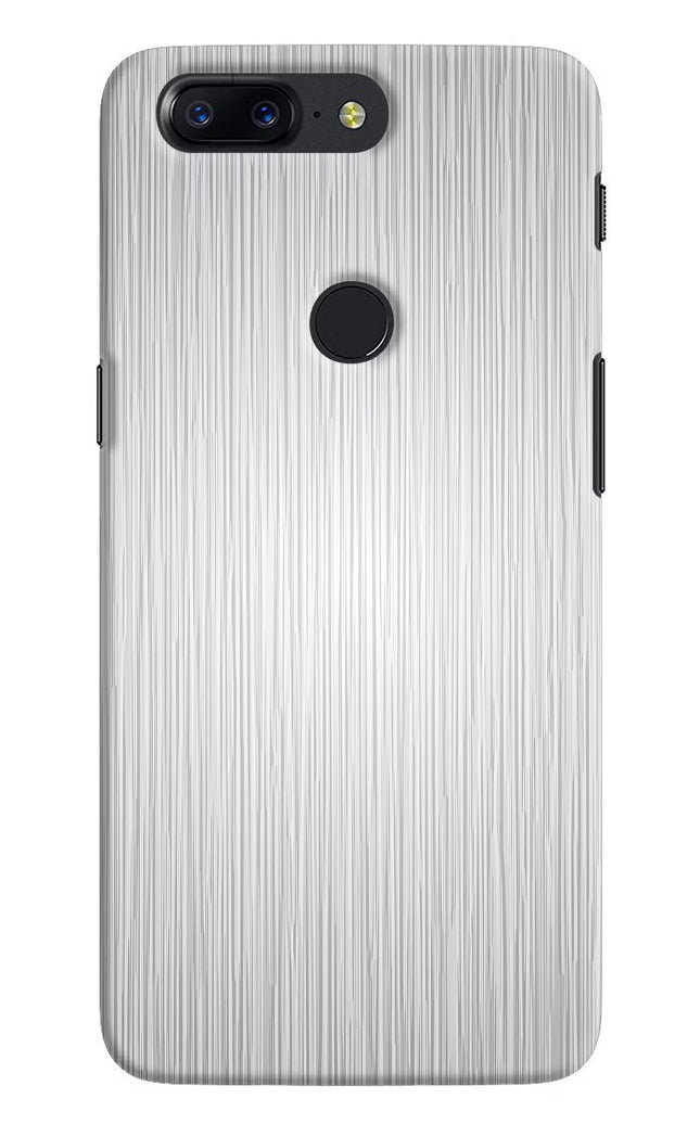 Wooden Grey Texture Oneplus 5T Hard Case Back Cover by Casekaro