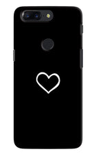 Heart Oneplus 5T Hard Case Back Cover by Casekaro