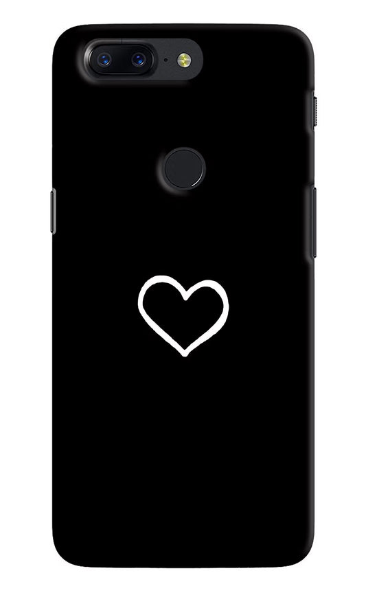 Heart Oneplus 5T Hard Case Back Cover by Casekaro