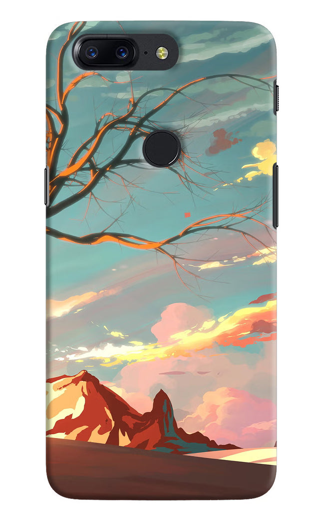Scenery Oneplus 5T Hard Case Back Cover by Casekaro