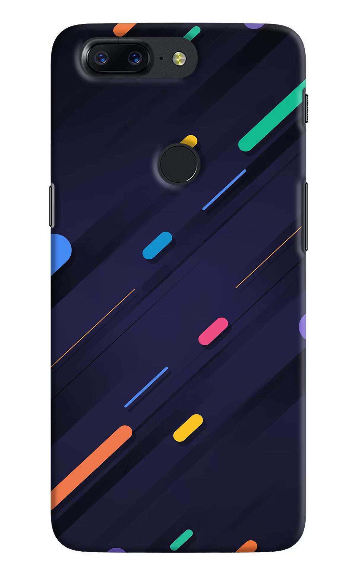 Abstract Design Oneplus 5T Hard Case Back Cover by Casekaro