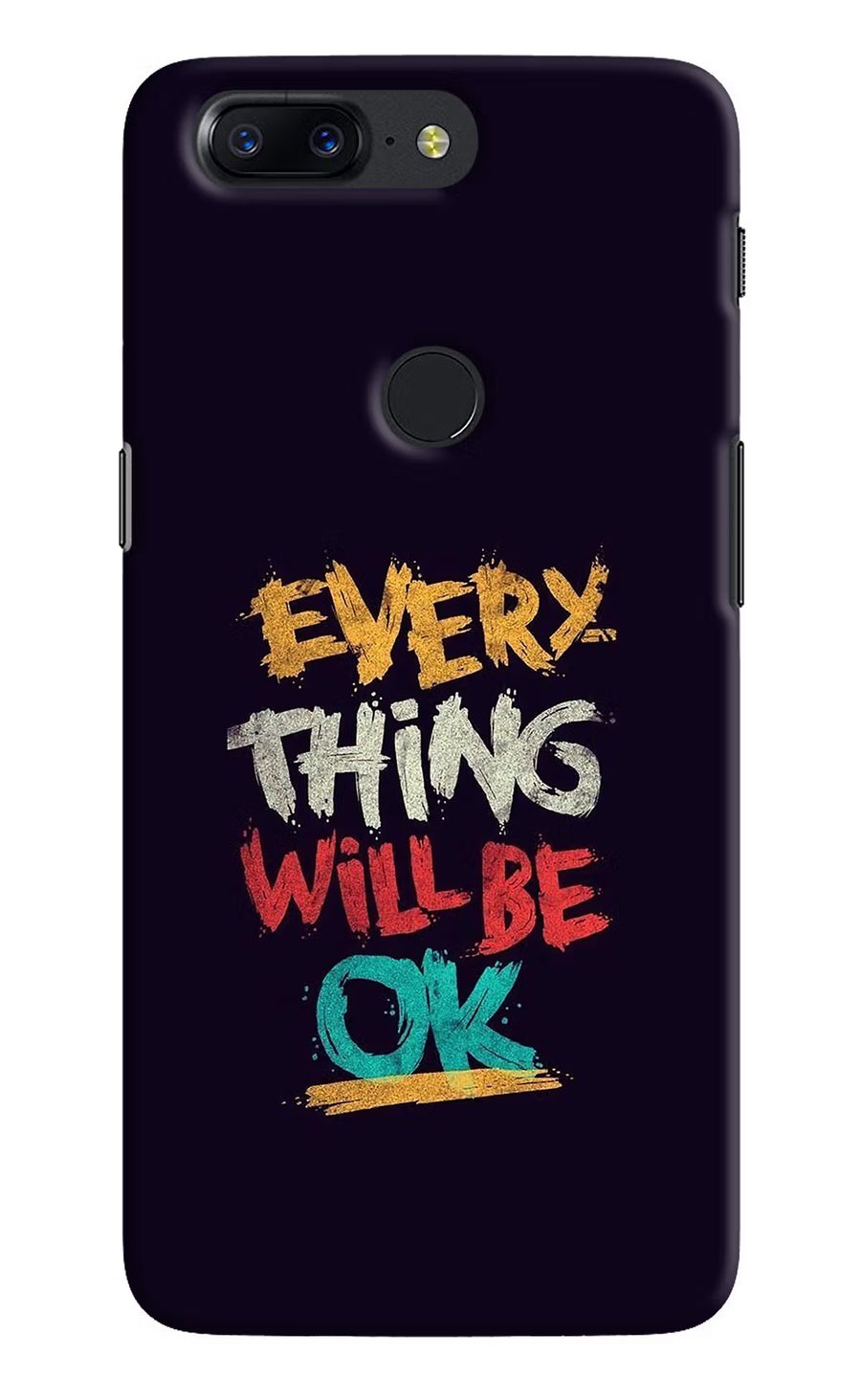 Everything Will Be Ok Oneplus 5T Back Cover, Hard case