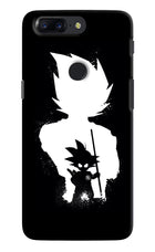 Goku Shadow Oneplus 5T Hard Case Back Cover by Casekaro