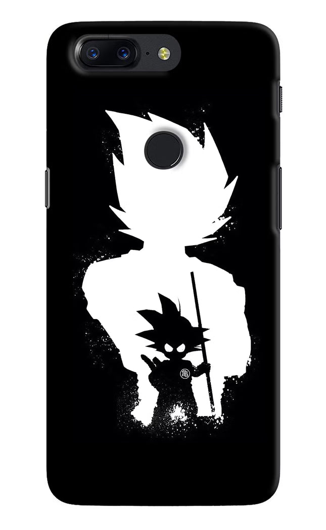 Goku Shadow Oneplus 5T Hard Case Back Cover by Casekaro