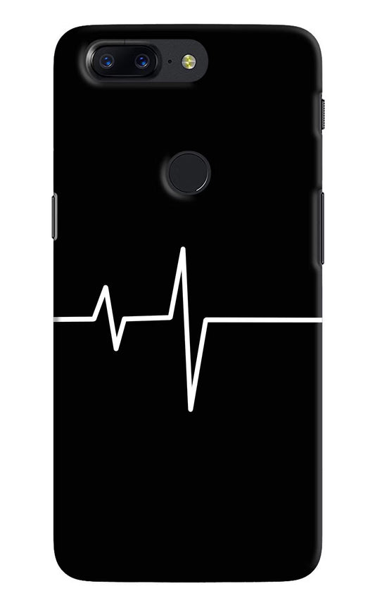 Heart Beats Oneplus 5T Hard Case Back Cover by Casekaro