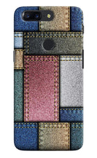 Multicolor Jeans Oneplus 5T Hard Case Back Cover by Casekaro