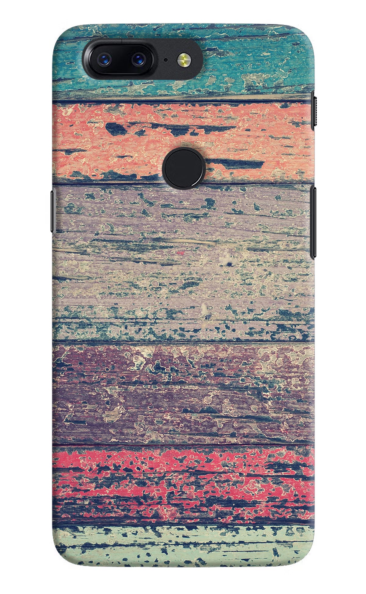 Colourful Wall Oneplus 5T Hard Case Back Cover by Casekaro