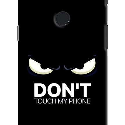 Don'T Touch My Phone Oneplus 5T Hard Case Back Cover by Casekaro