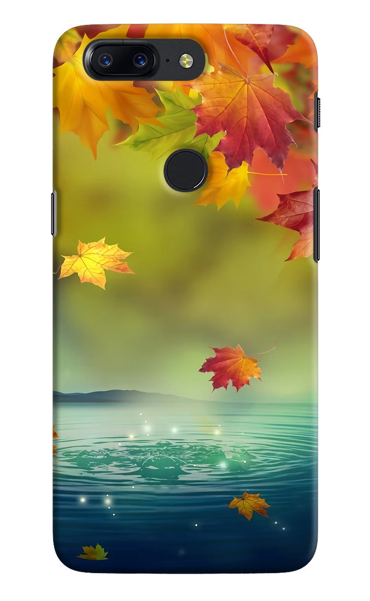 Flowers Oneplus 5T Hard Case Back Cover by Casekaro