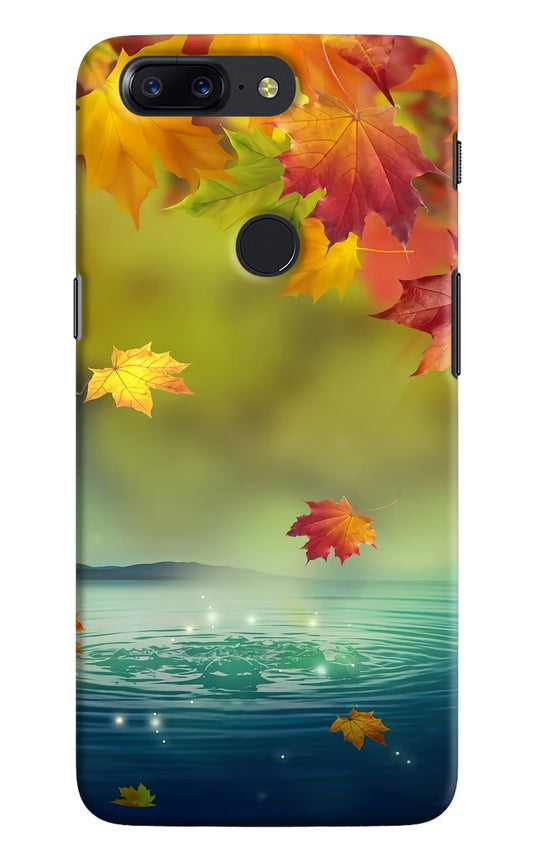 Flowers Oneplus 5T Hard Case Back Cover by Casekaro