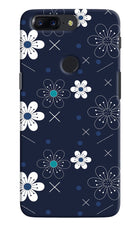 Flowers Oneplus 5T Hard Case Back Cover by Casekaro