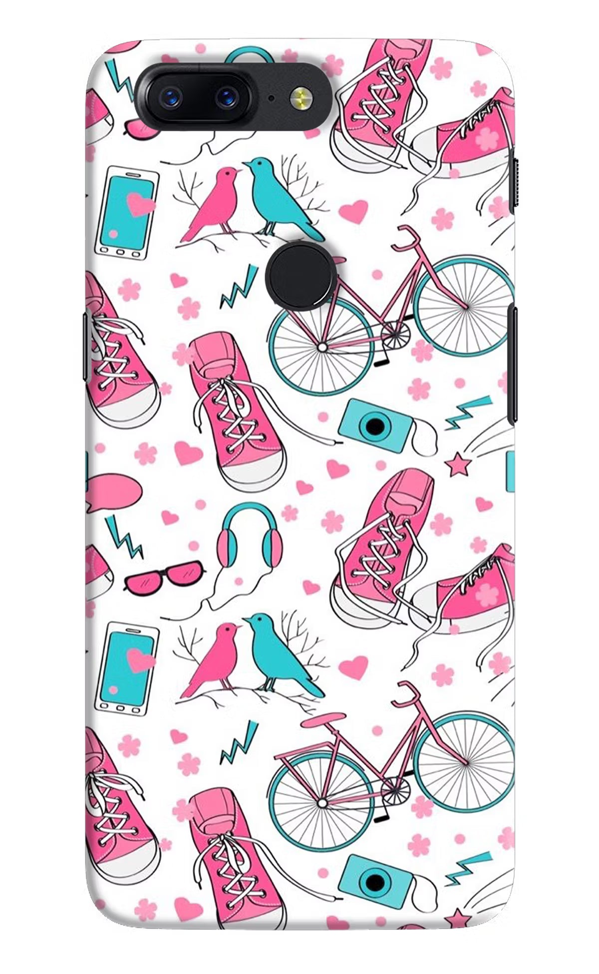 Artwork Oneplus 5T Hard Case Back Cover by Casekaro