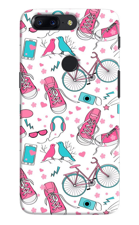 Artwork Oneplus 5T Hard Case Back Cover by Casekaro