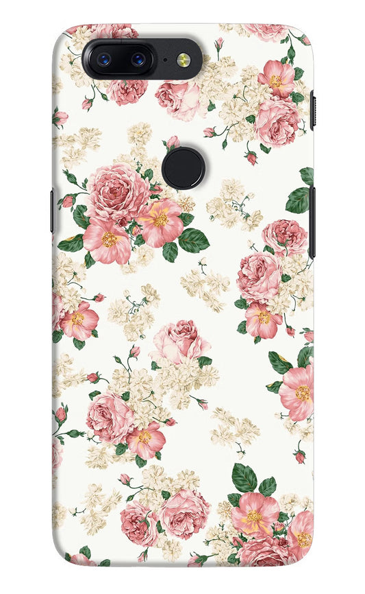 Flowers Oneplus 5T Hard Case Back Cover by Casekaro