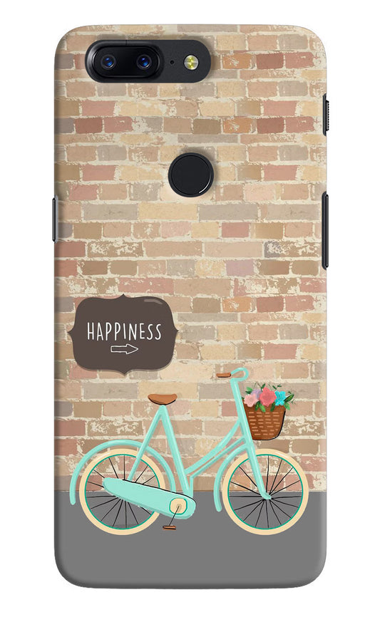 Happiness Artwork Oneplus 5T Hard Case Back Cover by Casekaro