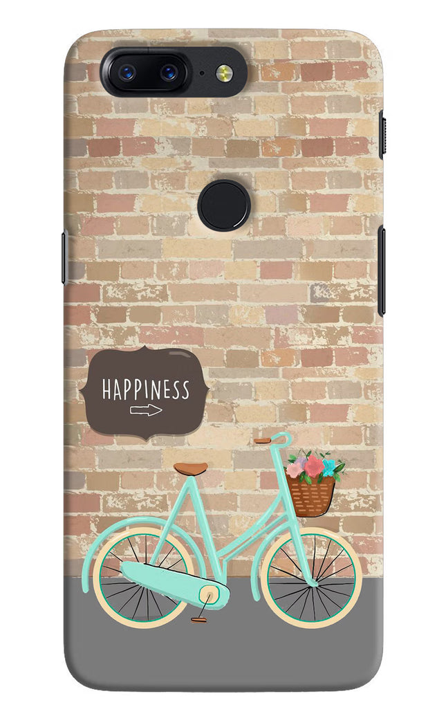Happiness Artwork Oneplus 5T Hard Case Back Cover by Casekaro