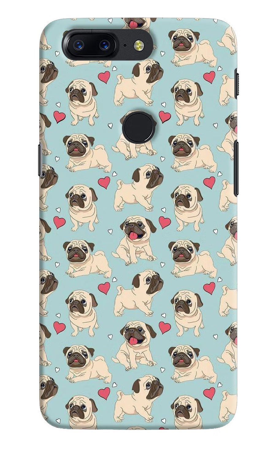 Pug Dog Oneplus 5T Back Cover, Hard case