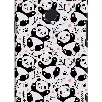 Cute Panda Oneplus 5T Hard Case Back Cover by Casekaro