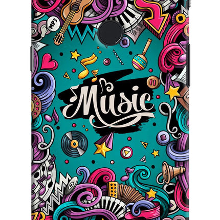 Music Graffiti Oneplus 5T Hard Case Back Cover by Casekaro