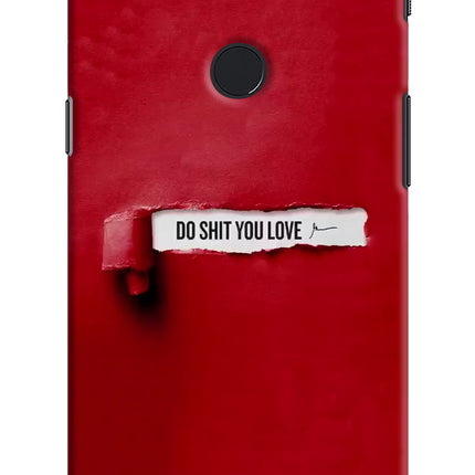Do Shit You Love Oneplus 5T Hard Case Back Cover by Casekaro