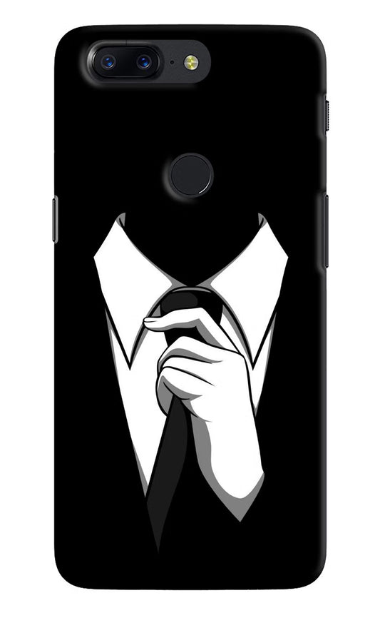 Black Tie Oneplus 5T Hard Case Back Cover by Casekaro