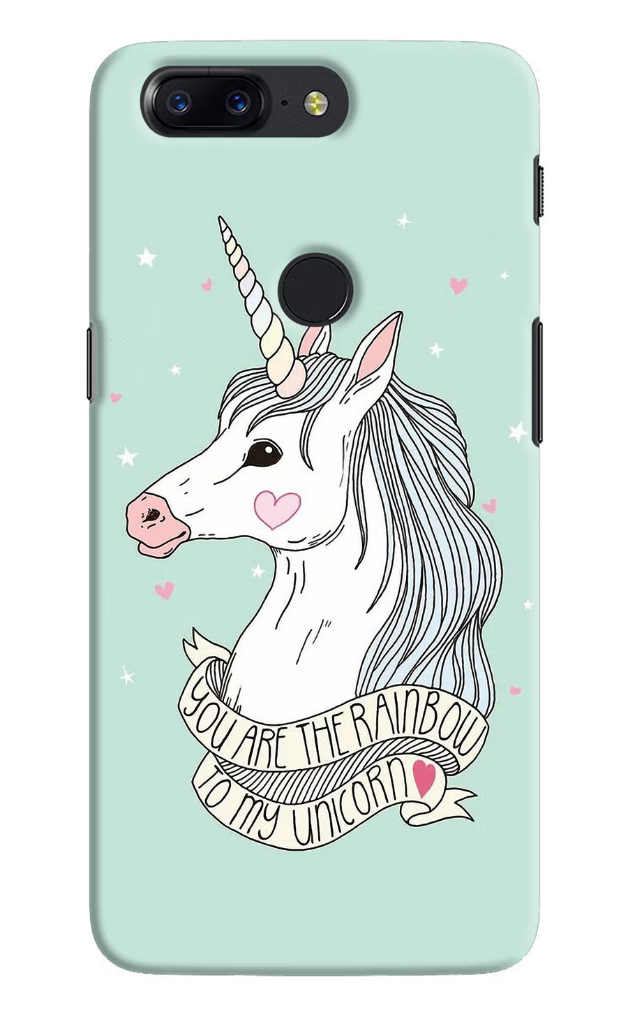 Unicorn Wallpaper Oneplus 5T Back Cover, Hard case