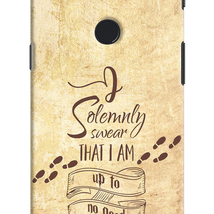 I Solemnly swear that i up to no good Oneplus 5T Hard Case Back Cover by Casekaro
