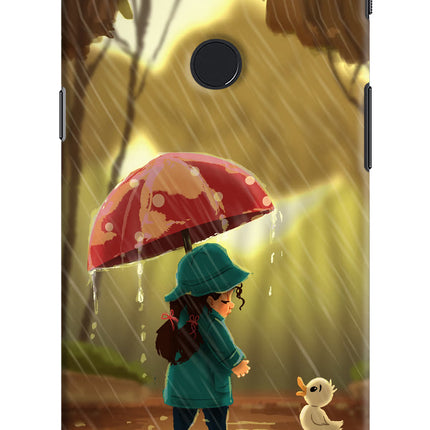 Rainy Day Oneplus 5T Hard Case Back Cover by Casekaro