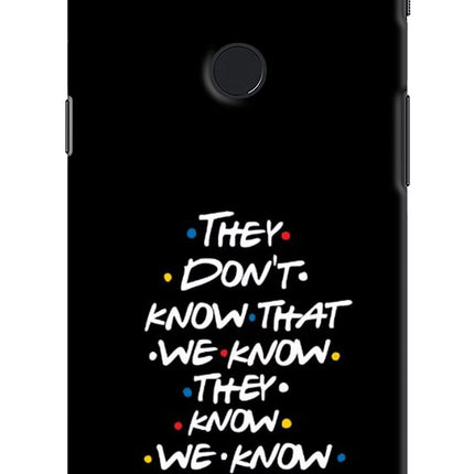 FRIENDS Dialogue Oneplus 5T Hard Case Back Cover by Casekaro
