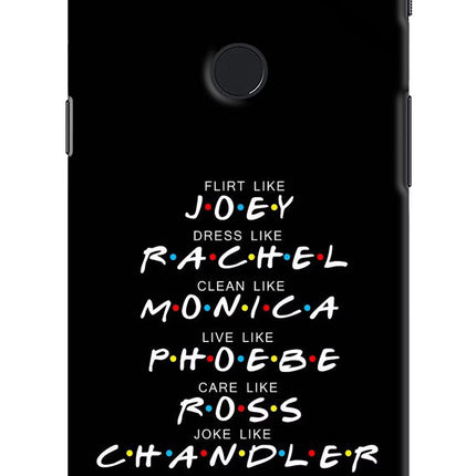 FRIENDS Character Oneplus 5T Hard Case Back Cover by Casekaro
