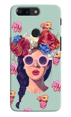 Pretty Girl Oneplus 5T Hard Case Back Cover by Casekaro
