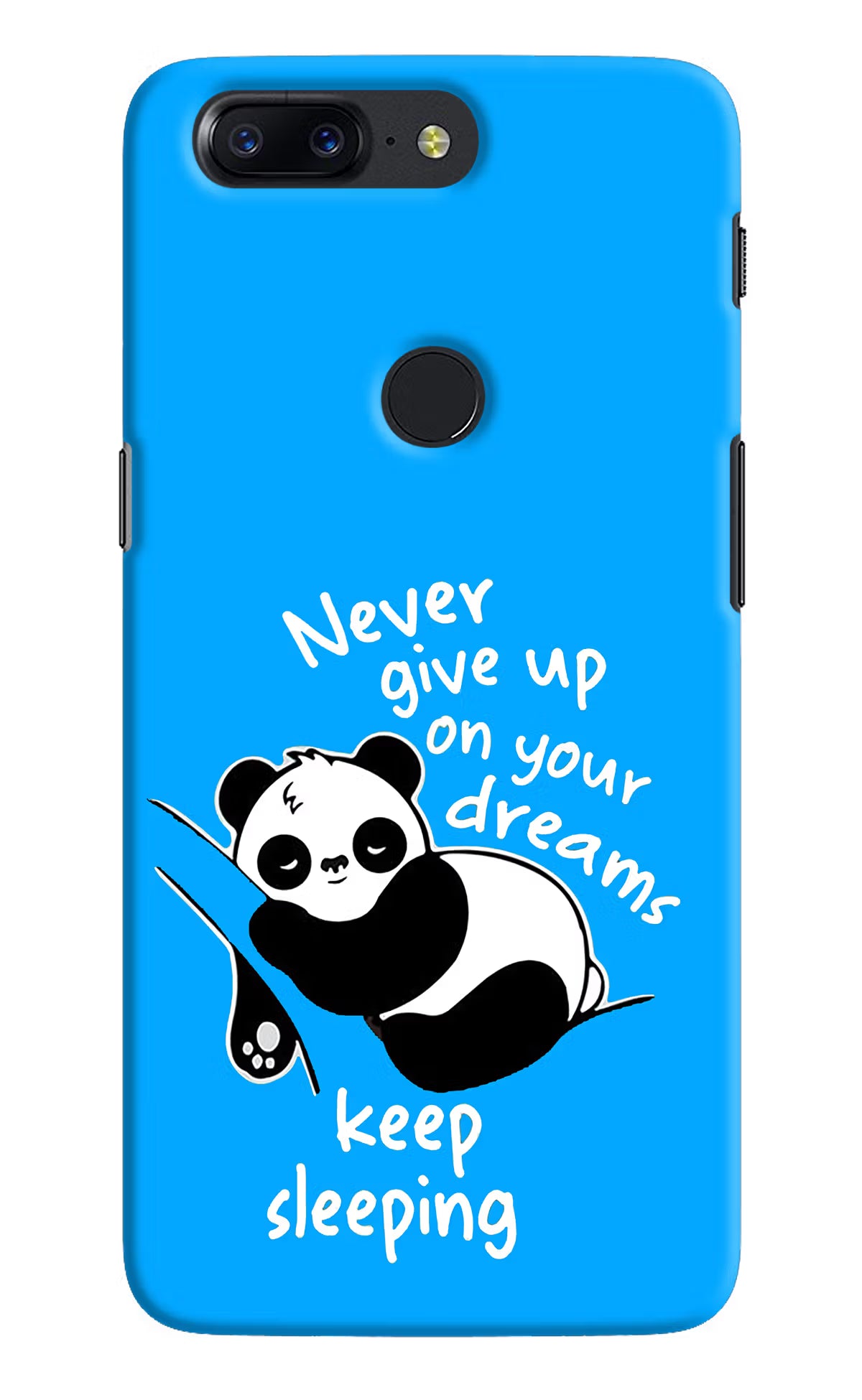 Keep Sleeping Oneplus 5T Hard Case Back Cover by Casekaro