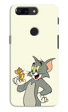 Tom & Jerry Oneplus 5T Hard Case Back Cover by Casekaro