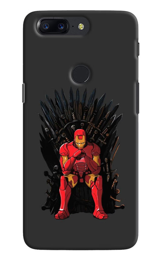 Ironman Throne Oneplus 5T Hard Case Back Cover by Casekaro
