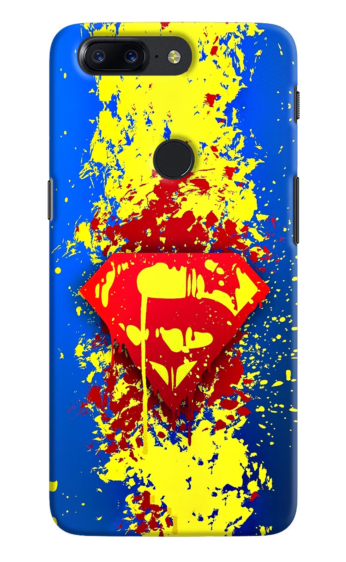 Superman logo Oneplus 5T Hard Case Back Cover by Casekaro